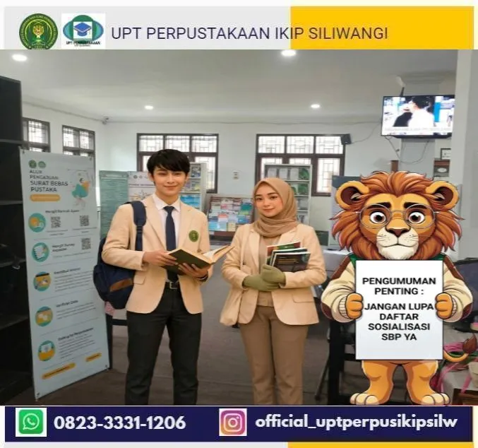 Kelas Literasi: Sosialisasi Alur Pengurusan Surat Bebas Pustaka
